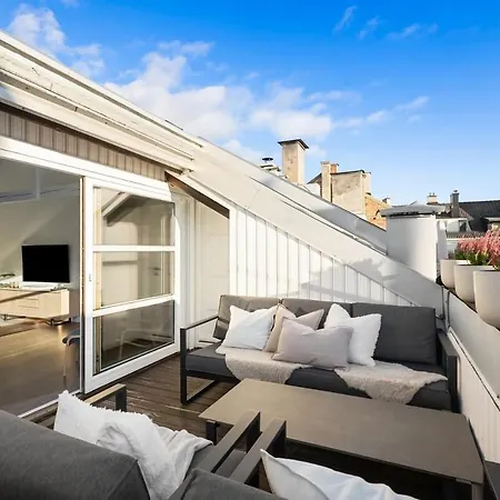 Large Penthouse With Roof Terrace Appartement Oslo