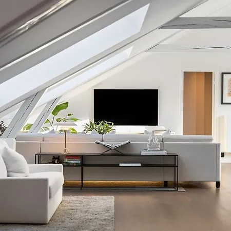 Appartement Large Penthouse With Roof Terrace Oslo